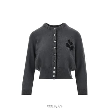 Isabel Marant 26 FW ���ں����� ���ѿ� logo embroidered button up cardigan CA0163FA26 FW ���ں����� ���ѿ� logo embroidered button up car