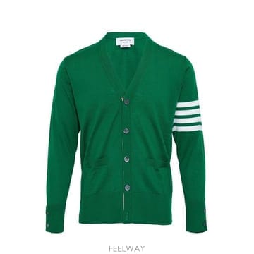 Thom Browne 26FW ����� 4�� �������̳ʺ� ���� �޸��� �� Ŭ���� ����� MKC002AY1014 MED GREEN26FW ����� 4�� �������̳ʺ� ���� �޸��� �� Ŭ���� 