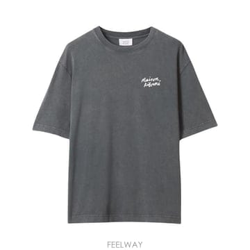 Maison Kitsune 26FW ����Ű���� ���� Ƽ���� MRMJT23KJBIT8 0612 GREY26FW ����Ű���� ���� Ƽ���� MRMJT23KJBIT8 0612 GREY