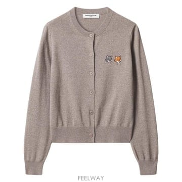 26FW 메종키츠네 가디건 MRWKC09KT1181 0613 BEIGE