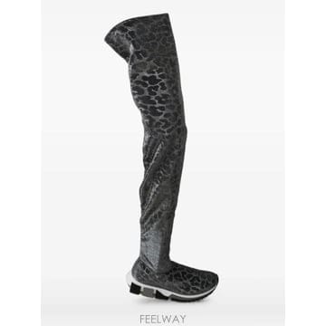 Dolce&Gabbana 26 FW ��ü�ذ��ٳ� leopard print over the knee boots LA6442 TP459626 FW ��ü�ذ��ٳ� leopard print over the knee boots L