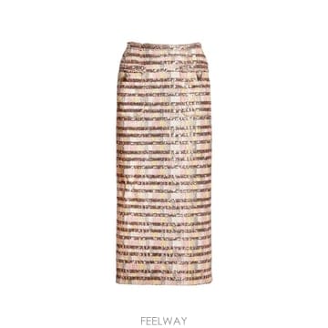 | Other Brand | 26 FW Elie Saab sequin embellished midi skirt SK029MP006 TP426 FW Elie Saab sequin embellished midi skirt SK029MP0