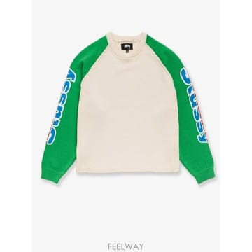 스투시 투톤 RAGLAN 스웨터 1172991002 B0652489763