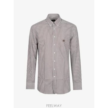 26 FW 에트로 스트라이프 로고 자수 셔츠 MRIB0004AC11J TP457385615