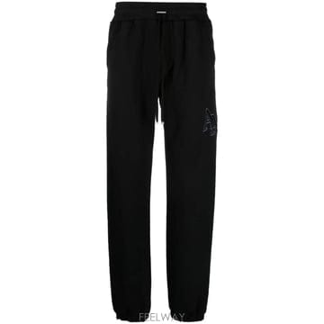 26 FW 아미리 스태거 로고 자수 트랙팬츠 AW23MJP005 TP459669327