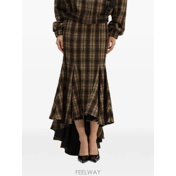 | Other Brand | 26 FW Giuseppe Di Morabito üũ ���� ���Ī ��ĿƮ 07FWSK189Q1673 TP4526 FW Giuseppe Di Morabito üũ ���� ���Ī ��ĿƮ 07F