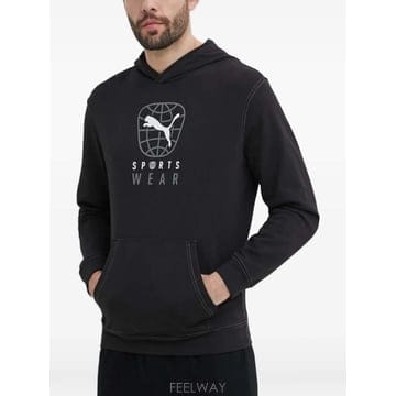 Puma 26 FW ǻ�� Better Sportswear logo print hoodie 67900201 TP459626 FW ǻ�� Better Sportswear logo print hoodie 6790020