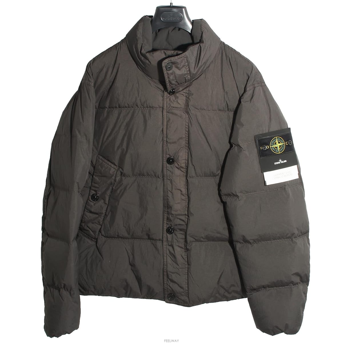 Stone Island 26FW ������Ϸ��� ũ��Ŭ ���� �ٿ� �е� ���� ����׷��� L2S154100109 S0A23 V006226FW ������Ϸ��� ũ��Ŭ ���� �ٿ� �е� ���� ����׷�
