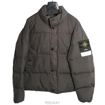 26FW 스톤아일랜드 크링클 랩스 다운 패딩 자켓 리드그레이 L2S154100109 S0A23 V0062