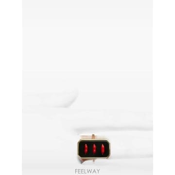 | Other Brand | 26 FW Eshvi Onyx Lips ring 10485XRSYSH5 TP45961773126 FW Eshvi Onyx Lips ring 10485XRSYSH5 TP459617731