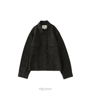 26 FW 스튜디오니콜슨 켈버 핀스트라이프 재킷 KELVERSNM1546BROKENPINSTRIPEPEAT