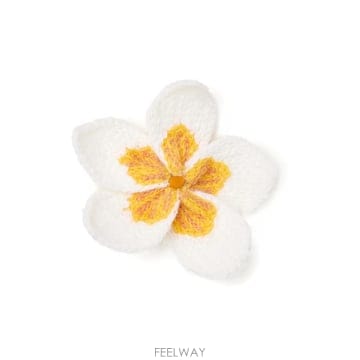 26 FW 알라누이 프랑지파니 자수 브로치 LWRR008R26KNI0010F16 TP454385488