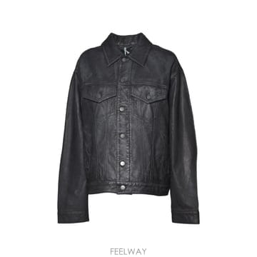 26 FW Haikure flap pocket leather jacket HEM09087PL009L0959