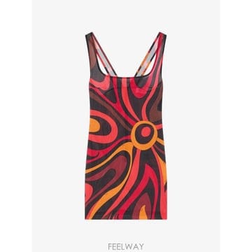 26 FW PUCCI 마르모 프린트 드레스 6HJG416H760 TP454385159