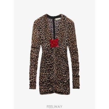 Blumarine 26 FW ���縶�� �����ĵ� ����Ʈ �ָ� �̴� �巹�� RF6075J16 TP45947693926 FW ���縶�� �����ĵ� ����Ʈ �ָ� �̴� �巹�� RF6075