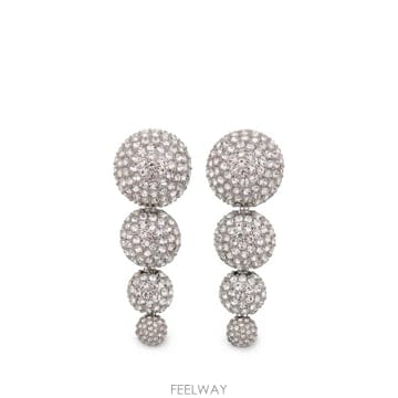 | Other Brand | 26 FW Essentiel Antwerp Kallas crystal embellished drop earr26 FW Essentiel Antwerp Kallas crystal embellished dro