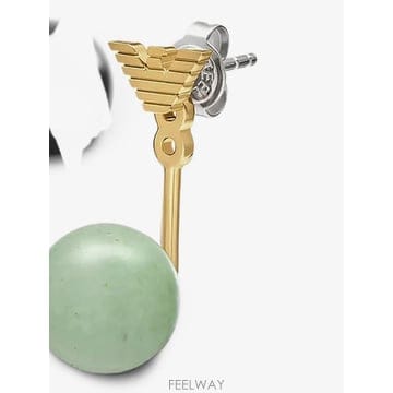 Armani 26 FW �Ƹ����� Eagle drop earrings EGS3227710 TP45966049026 FW �Ƹ����� Eagle drop earrings EGS3227710 TP459660