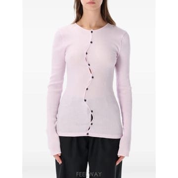 | Other Brand | 26 FW OperaSPORT Claire ribbed asymmetric button cardigan V526 FW OperaSPORT Claire ribbed asymmetric button cardi