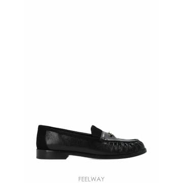 Kate Spade 26 FW ����Ʈ�����̵� Penni logo plaque gathered loafers KP606 TP45926 FW ����Ʈ�����̵� Penni logo plaque gathered loafer