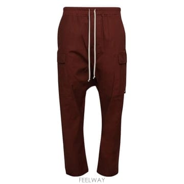 26 FW 릭오웬스 드롭 크로치 드로스트링 팬츠 RU01D3379TE TP459707806