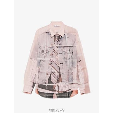 26 FW 아크네 트롱프뢰유 프린트 셔츠 BB0711 TP459647487