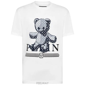 Philipp Plein 26 FW �ʸ��÷��� �׵� ���� Ƽ���� FADCMTK7432PJY002N TP45831424226 FW �ʸ��÷��� �׵� ���� Ƽ���� FADCMTK7432PJY002N T
