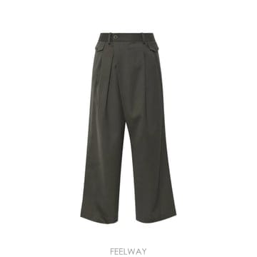 Issey Miyake 26 FW Issey Miyake pleated wrap front trousers IM68FF0750 TP26 FW Issey Miyake pleated wrap front trousers IM68FF0