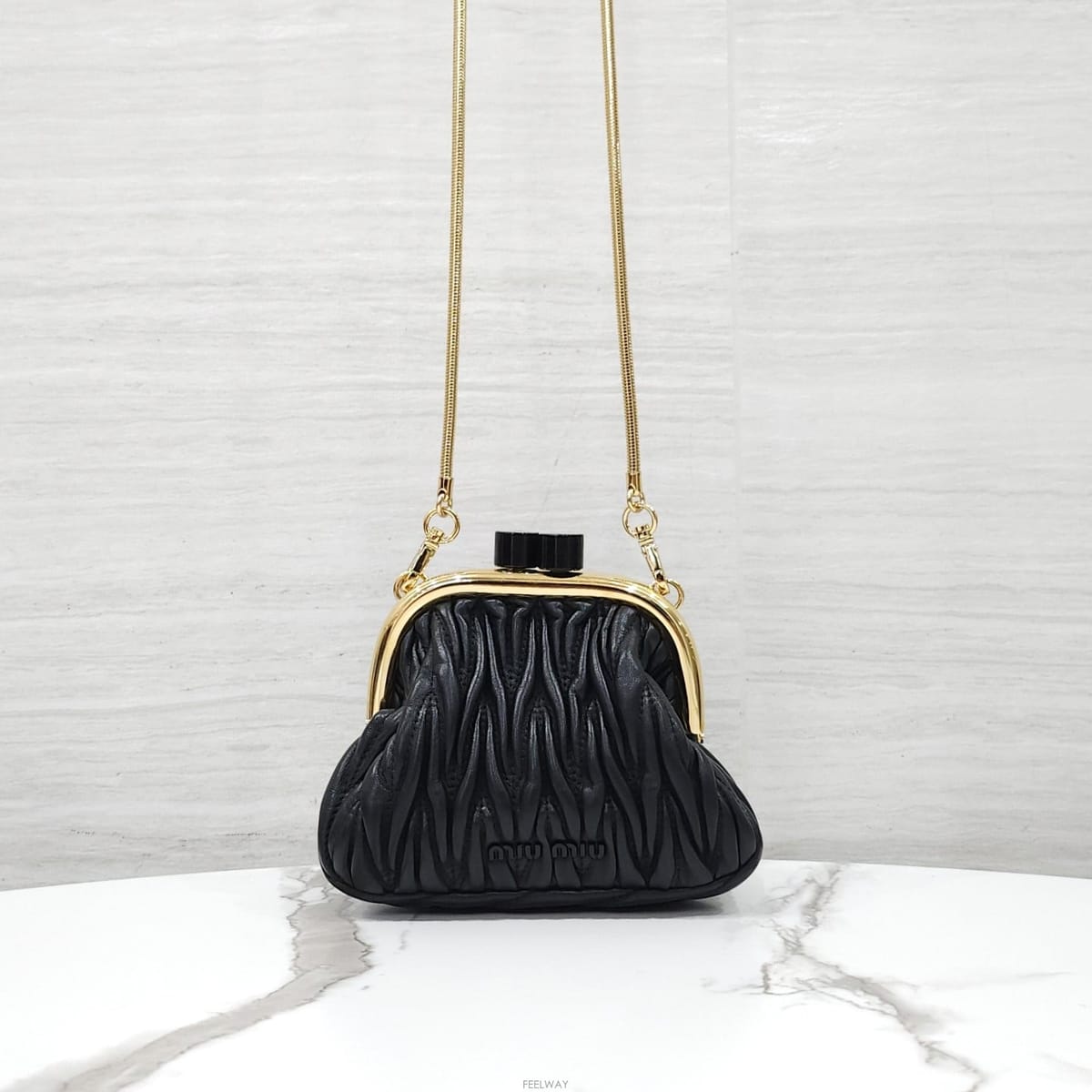 Miu Miu [������] (����ǰ) �̿�̿� �� ��Ʋ�� ���� ���� ü�� �̴Ϲ� 5BP016[������] (����ǰ) �̿�̿� �� ��Ʋ�� ���� ���� ü�� 