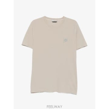 Stone Island 26 FW ������Ϸ��� ����Ʈ �ΰ� ��ġ Ƽ���� L2S152100035S0F11 TP45963962626 FW ������Ϸ��� ����Ʈ �ΰ� ��ġ Ƽ���� L2S15210003