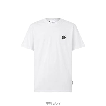 Philipp Plein 26 FW �ʸ��÷��� round neck T shirt neck logo FAFCMTK9207PJY002N26 FW �ʸ��÷��� round neck T shirt neck logo FAFCMTK9