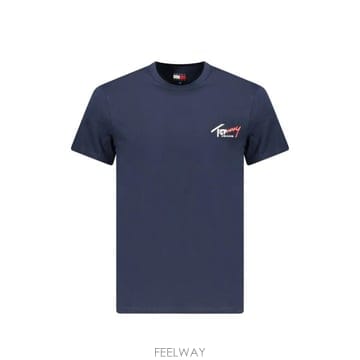 TOMMY HILFIGER 26 FW Tommy Jeans �ΰ� ����Ʈ ��ư Ƽ���� DM0DM22538 TP45912767926 FW Tommy Jeans �ΰ� ����Ʈ ��ư Ƽ���� DM0DM22538 T