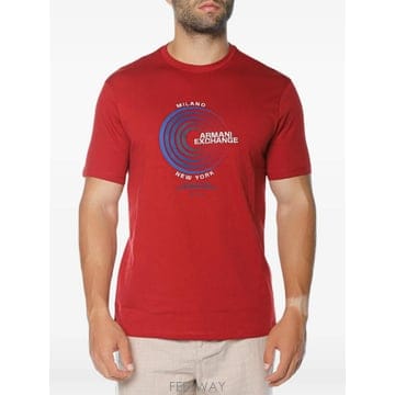 Armani 26 FW Armani Exchange logo print cotton T shirt XM003014AF1026 FW Armani Exchange logo print cotton T shirt XM0030
