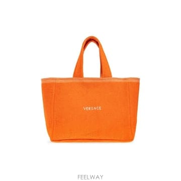 (해외배송) 베르사체 베르사체 로고 테리 토트백 10246191A17767