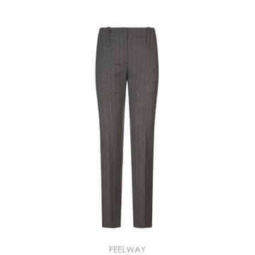 (해외배송) Alexander McQueen Alexander McQueen 스트레이트 레그 스트라이프 팬츠