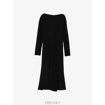 26 FW 알베르타페레티 자카드 패턴 플레어 미디 드레스 A04415121 TP459626900