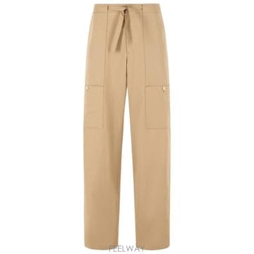 (해외배송) 질샌더 질 샌더 드로스트링 포플린 카고 팬츠 J47KA0295J45292