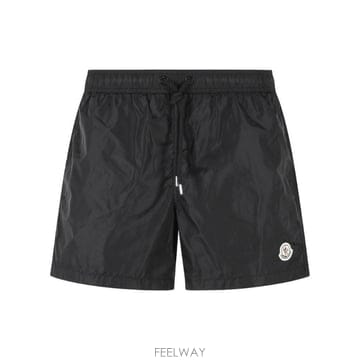 (해외배송) 몽클레어 Moncler 로고 패치 드로스트링 스윔 쇼츠 L10912C0000453326
