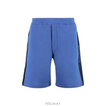 (해외배송) Alexander McQueen Alexander McQueen 로고 테이프 엘라스틱 웨이스트밴