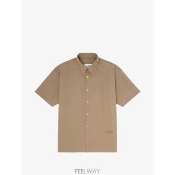 26 FW 메종마르지엘라 워싱 코튼 반소매 셔츠 SH0DR0009M35741 TP459377009