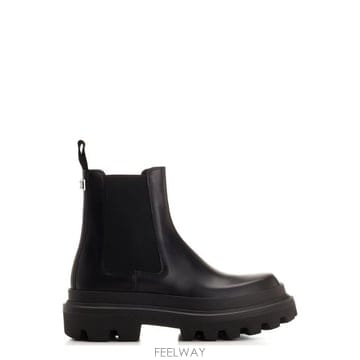 (해외배송) 돌체앤가바나 Dolce Gabbana 라운드 토 앵클 부츠 A60565AB640