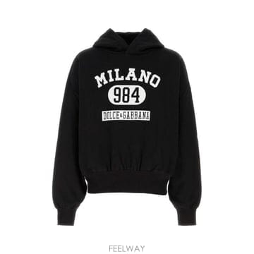 (해외배송) 돌체앤가바나 Dolce Gabbana 로고 프린트 후디 G9BJGTG7PLP