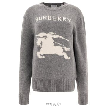 (해외배송) 버버리 Burberry EKD 인타르시아 니트 크루넥 점퍼 8104878