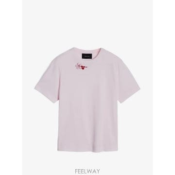 Simone Rocha 26 FW �ø� �λ� �ö�� ������ Ƽ���� 5342B0553PINKREDMULTI TP45962403126 FW �ø� �λ� �ö�� ������ Ƽ���� 5342B0553PINKREDM