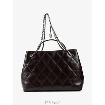26 FW 토리버치 Fleming quilted leather tote bag 184265 TP4596223