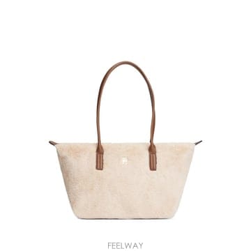 TOMMY HILFIGER 26 FW Ÿ�����ǰ� faux fur logo plaque tote bag AW0AW19310 TP4596226 FW Ÿ�����ǰ� faux fur logo plaque tote bag AW0AW19