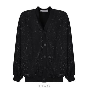 (해외배송) 골든구스 Golden Goose 디럭스 브랜드 시퀸 장식 버튼 카디건 GMP01818P00135
