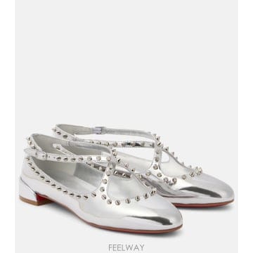 Christian Louboutin ������� ũ����������� Pilouta Jane Spikes ���� �߷����� �÷�������� ũ����������� Pilouta Jane Spikes ���� �߷�