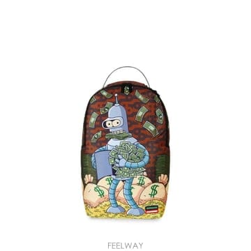 26 FW Sprayground X 퓨처라마 캐시인 벤더 백팩 910B7210NSZ TP459423959