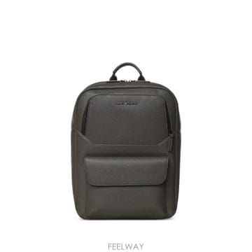 Armani 26 FW Armani Exchange pebbled texture logo plaque backpack X26 FW Armani Exchange pebbled texture logo plaque back
