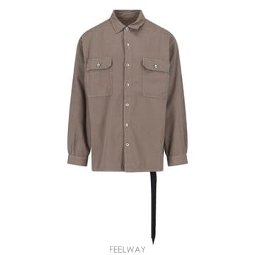 인더샵 Rick Owens DRKSHDW 릭오웬스 다크쉐도우 그레이 셔츠